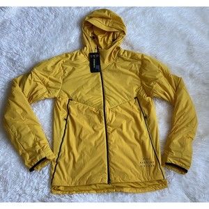 Nike Shield Run Division Running Jacket Yellow CU7889 743 Men’s Size Small NWT